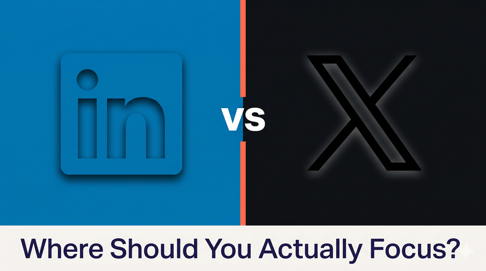 LinkedIn vs X/Twitter for Personal Branding in 2026: Where Should You Actually Focus?